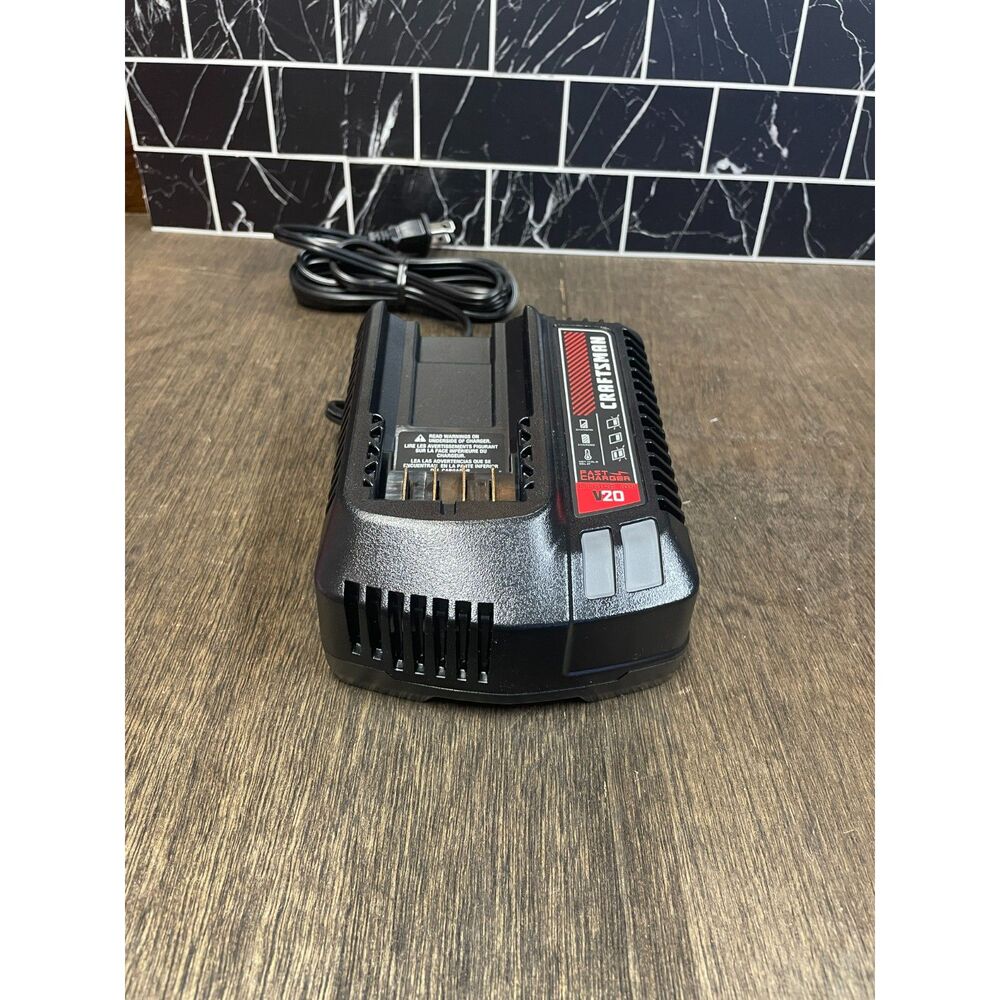 Craftsman 20V Lithium-Ion Battery Charger for V20 Power Tools